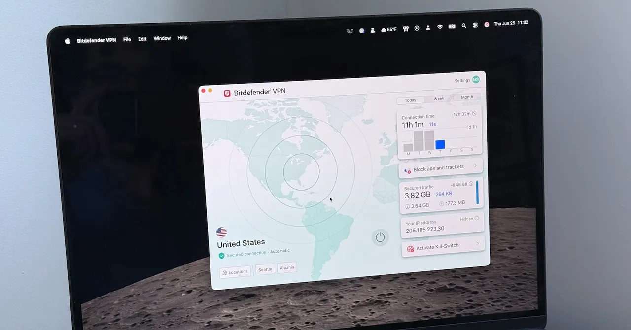 Bitdefender VPN: سرعة وسعر ممتازان للخصوصية