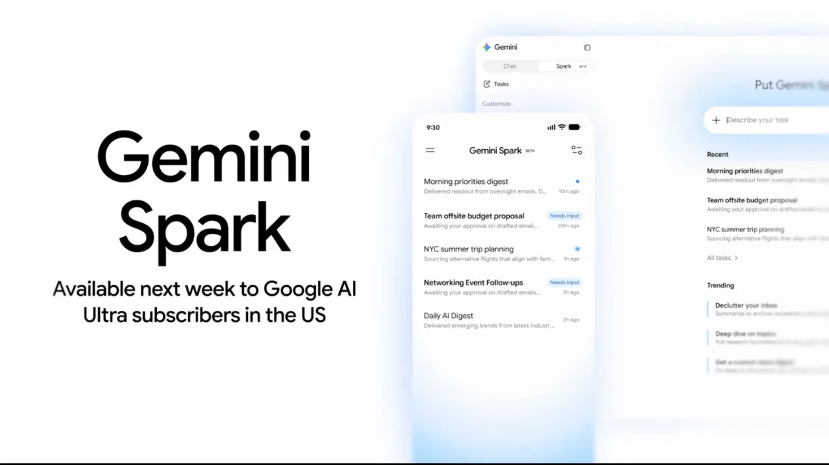 جوجل تكشف عن Gemini Spark كمساعد وكيلي دائم