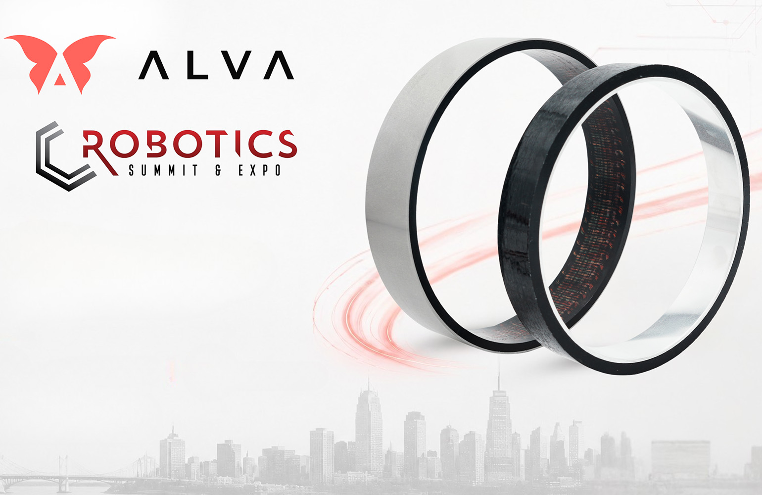 Alva تعرض محركات SlimTorq في قمة الروبوتات