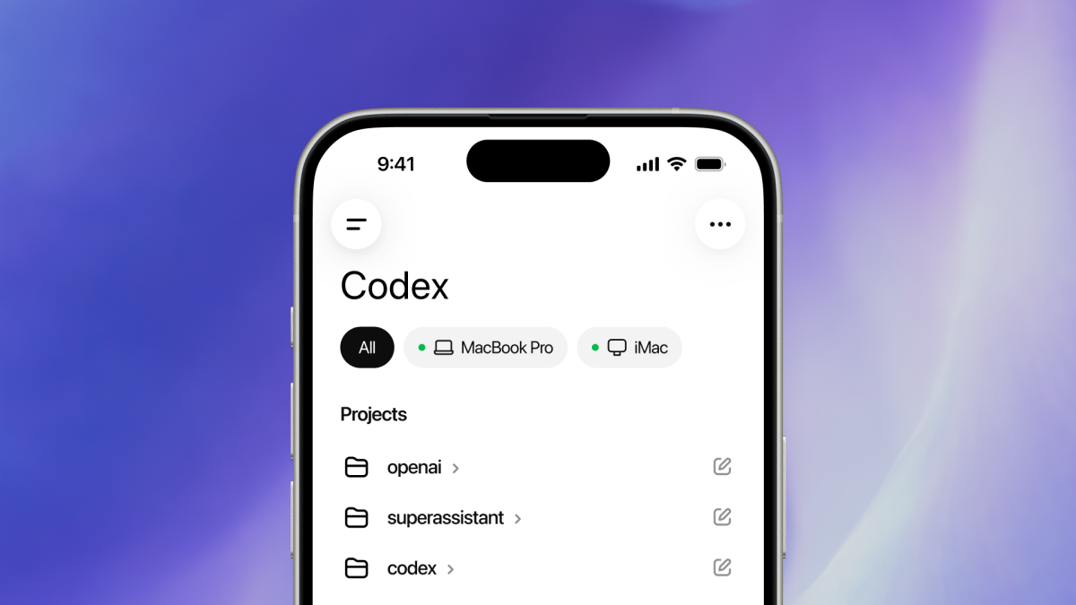 OpenAI تجلب Codex إلى الهواتف