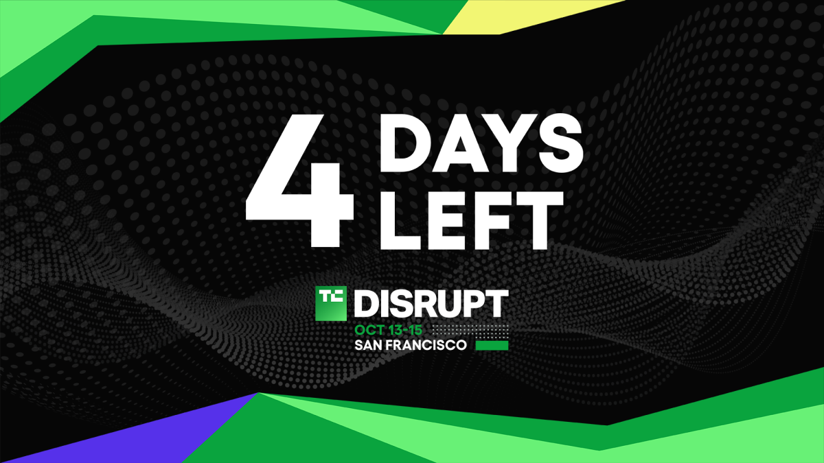 انتهاء خصم تذاكر TechCrunch Disrupt 2026 في 29 مايو