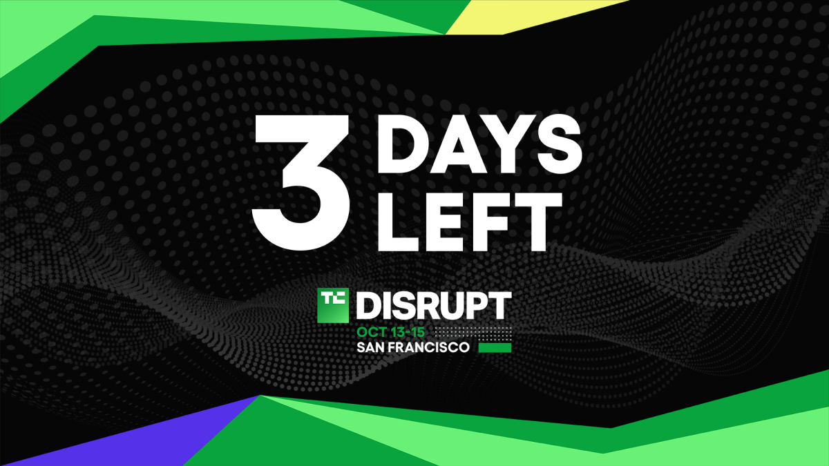 آخر فرصة لخصومات تذاكر TechCrunch Disrupt 2026