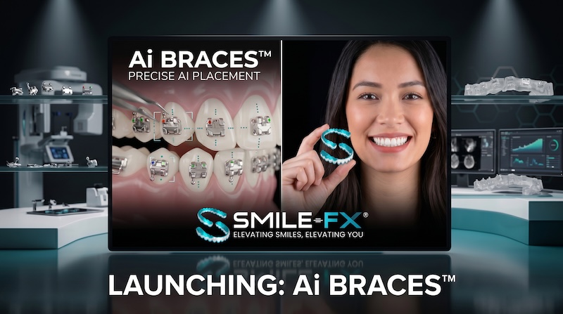SMILE-FX تطلق نظام تقويم أسنان مدعومًا بالذكاء الاصطناعي
