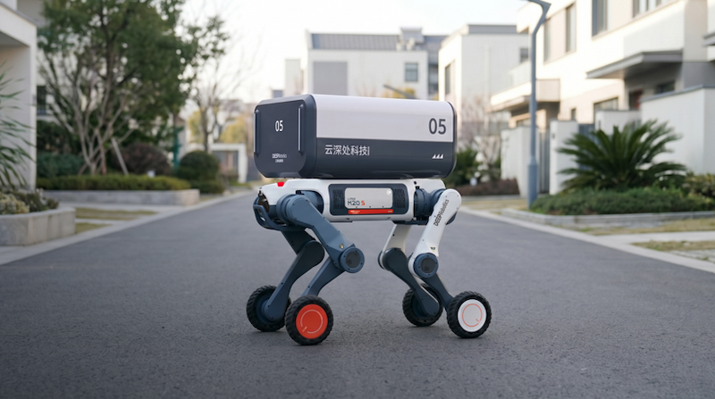 Deep Robotics تطلق روبوت Lynx M20S للتفتيش والطوارئ